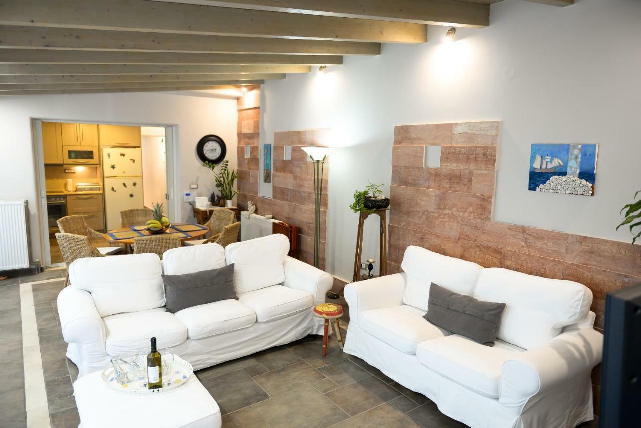 Patras Luxury Seaside House Villa Bagian luar foto